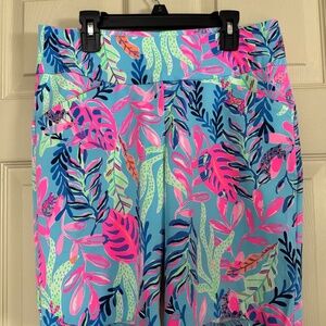 NEW LILLY PULITZER Luxletic Reid Short Porto Blue Size 4